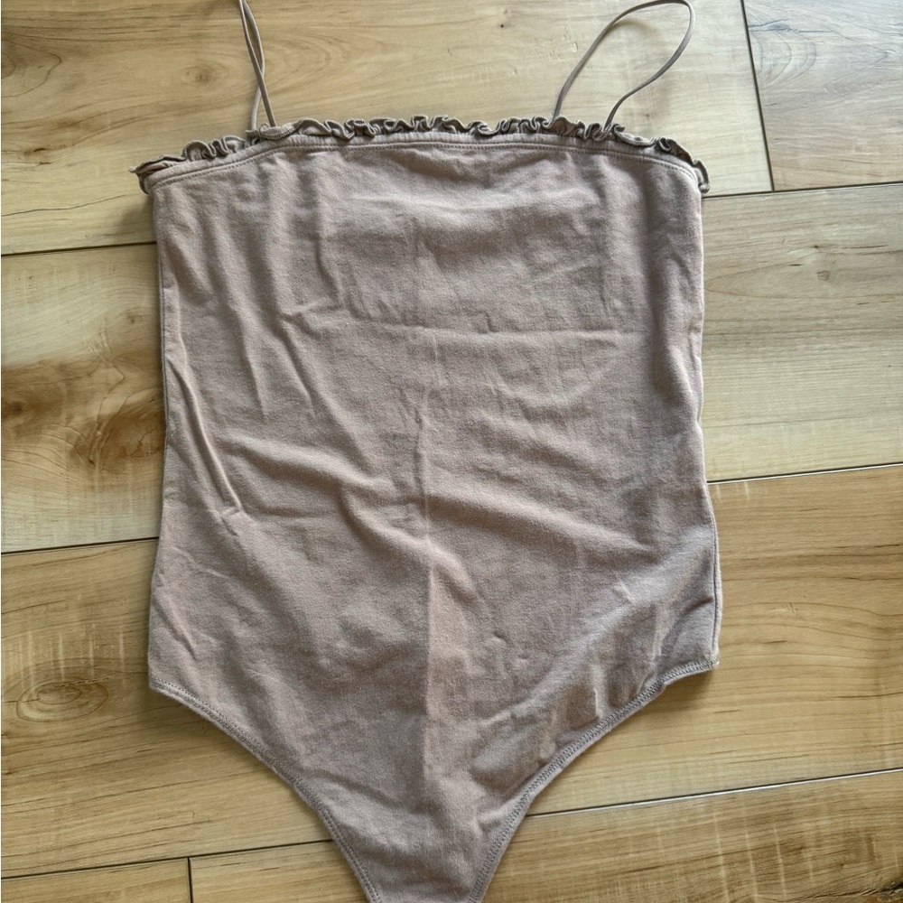 Abercrombie & Fitch Women’s Beige Bodysuit
